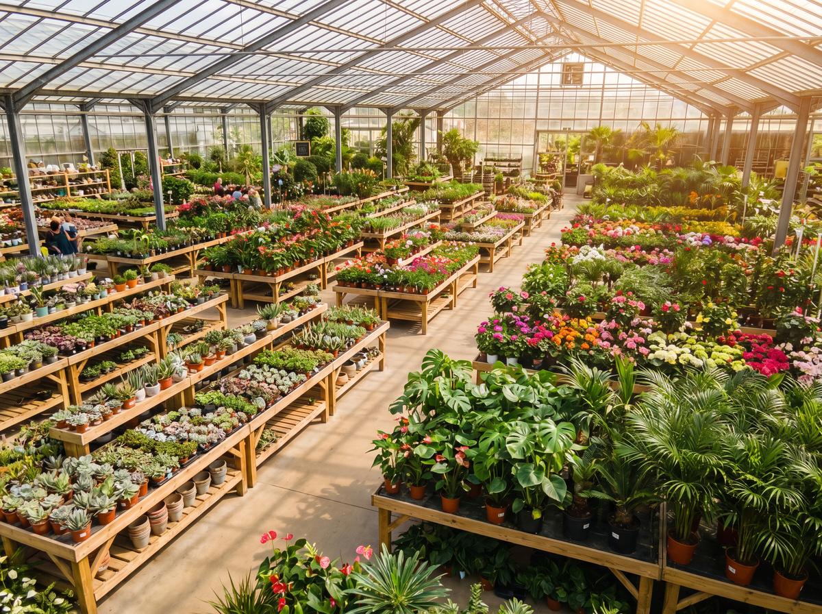 捷克街头捷克街头视频-植物市场探店视频